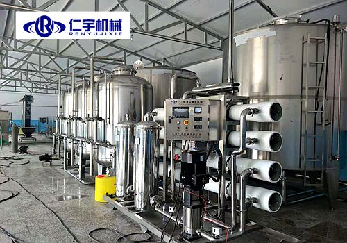 桶装水灌装机厂家带您看安博(中国)客户的安装现场